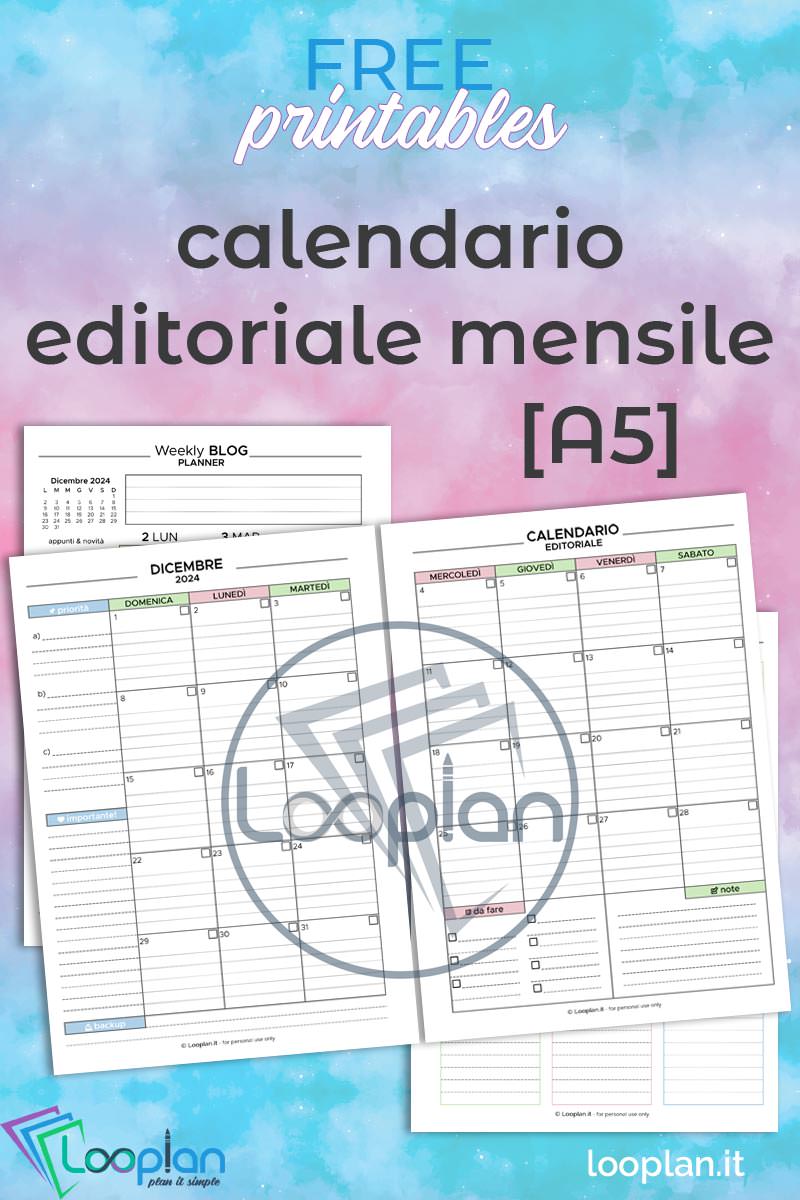 BlogPlan: il refill del calendario editoriale mensile per blogger